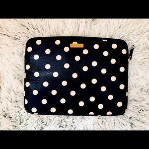 Kate Spade Black Polka Dot Tablet/IPad Case.